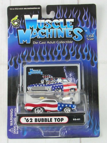 Muscle Machines 02-81 1962 Bubble Top White  - Afbeelding 1 van 5