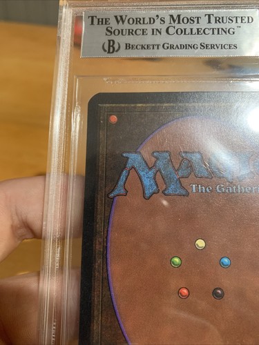 Mtg Alpha Llanowar Elves Alpha Near Mint Bgs 9 - Picture 8 of 10