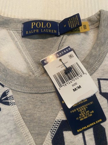 Polo Ralph Lauren RL 67 Tennis American Prep P-Wing Graphic Sweatshirt Men’s M - Picture 9 of 9