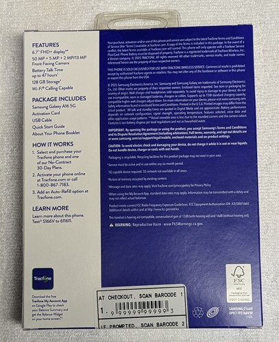 Samsung Galaxy A16 5G 4/128GB + 1 Year Tracfone service 1500 Min/Text/4.5GB Data - Picture 3 of 14