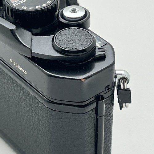 Nikon FM2 N FM2N 35mm SLR Film Camera Body Black W/ MD-12 & Manual - CLEAN - USA - Picture 6 of 20