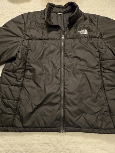 The North Face XXL Herren Puffer Jacke Mantel Schwarz Top Zustand Kostenloser Versand - Bild 7 von 14