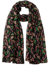 Women Christmas-Scarf Christmas-Shawl-Warp Soft Medium Christmas Style 1
