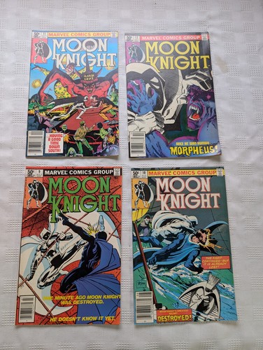 1981 Moon Knight Comic Books #9-12 (key Issue) Hi-Grade - Picture 1 of 5