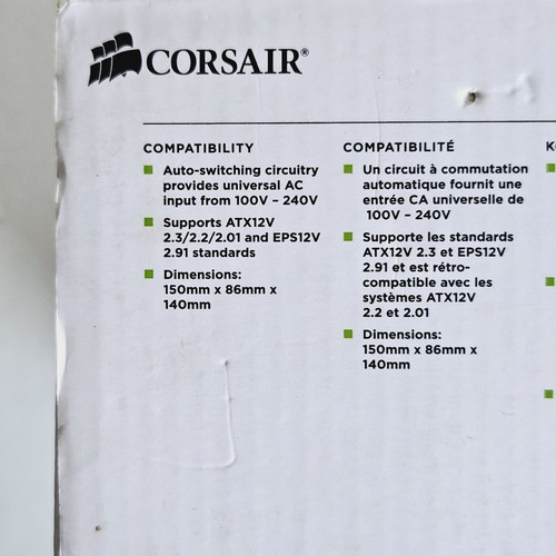 Corsair CX430M 430W Parte Modulare ATX Alimentatore (PSU) Boxato - Si Accende - Foto 13 di 13