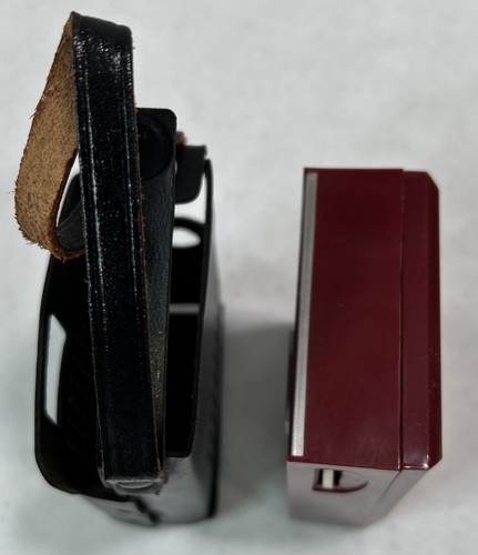 Radio d'epoca a transistor Sony 2R-29 RARA ROSSA! Ricambi/Riparazione anni 60 con custodia in pelle! - Foto 5 di 7