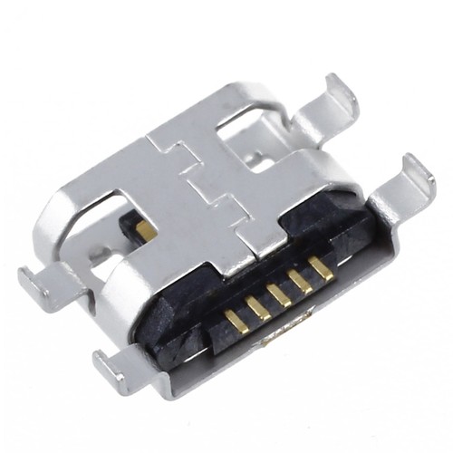 10Stueck Typ B Mikro USB 5Pin Buchse Ladegeruet Mount Buchse Anschluss fuer3553 - Afbeelding 4 van 4