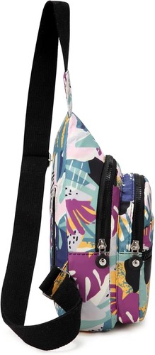Small Sling Bag for Women Men, Sling Backpack Chest Daypack Crossbody - Imagen 3 de 3