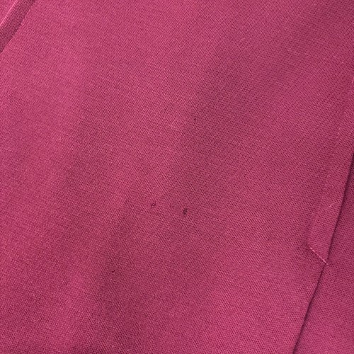 Vintage 60s Wool Dress Womens Medium Burgundy Mod Knee Length Sheath Catalina - Picture 10 of 11