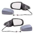 Power Mirror fits 2017-2022 Compass Paint To Match Gray Cover-Chrome Base Set