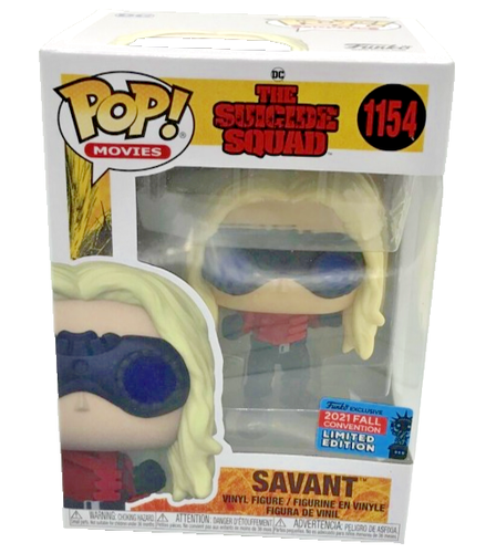 The Suicide Squad Savant 1154 NYCC 2021 Fall Convention Limited Ed Funko Pop! - Bild 1 von 7