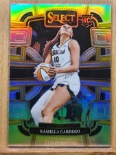 Kamilla Cardoso #33 2024 Select WNBA Silver Prizm Rookie Sky W0119A