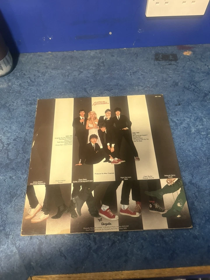Blondie Parallel Lines 12" Vinyl Record Chrysalis Records 1978 - Image 3 of 4