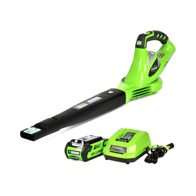 #ad Greenworks 40V 135 CFM Leaf Blower Sweeper with 2.0 Ah Battery 24252 $98.00