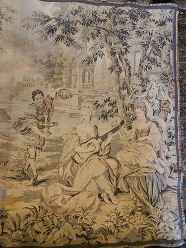 Antiker französischer Wandteppich Aventures de Telemaque dapres Rubens. - Bild 6 von 8