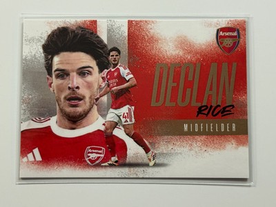 2025-26 Futera Club FX Arsenal Landscape Base #13 Declan Rice