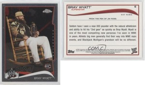 2014 Topps Chrome WWE Bray Wyatt #6 Rookie RC