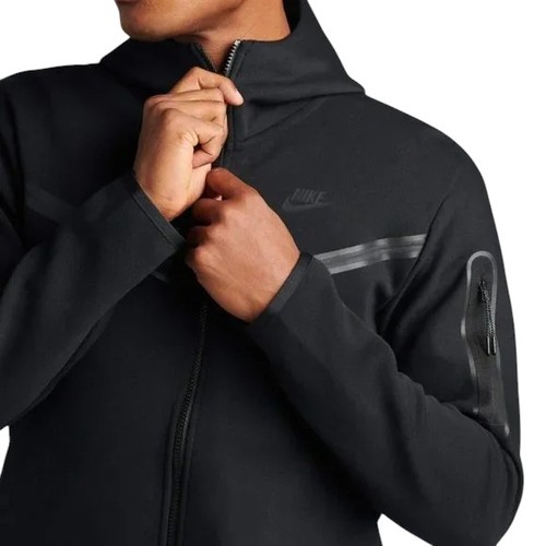 Nike Tech Fleece 2-teiliges Outfit Herren Größe 2XL Jogginganzug schwarz rot Trainingsanzug Neu mit Etikett - Bild 8 von 12