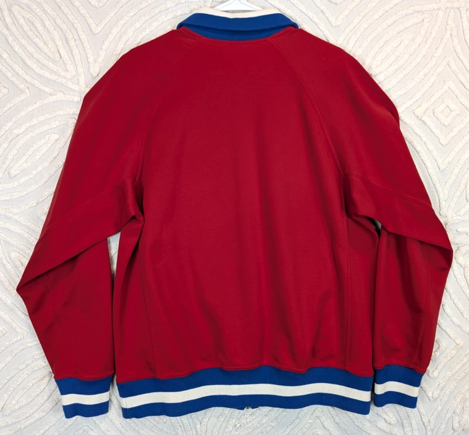 Vintage Nike Team x Cooperstown x Texas Rangers Full Zip Track Jacket Size L - Image 4 of 4