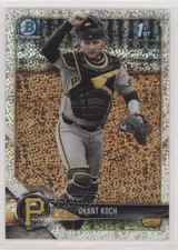 2018 Bowman Draft Chrome Sparkles Refractor Grant Koch #BDC-115 0x1