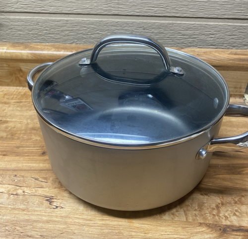 Vintage Advantage by Farberware harteloxiert antihaftbeschichtet Suppe/Suppentopf mit Deckel 9,5 x 5 - Bild 1 von 8