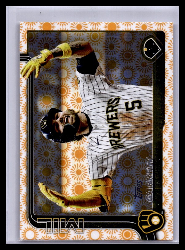 2025 Topps Holiday Sun #643 Garrett Mitchell