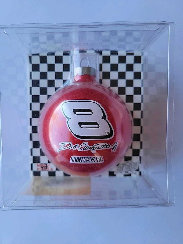 Foto del campeón de Daytona NASCAR Dale Jr. #8 2004, coche 2005 y adornos de bombilla #8 Foto 4 de 4