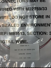 AirBorn MA-141-002-261-A0000-QD6 Micro Connector Pigtail Wire Assembly thumbnail 2