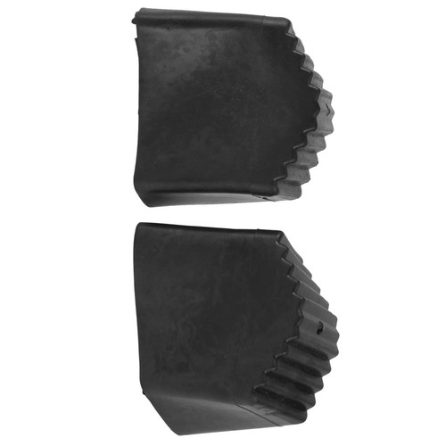 2 piezas Almohadillas antideslizantes para escaleras domésticas Cubiertas para pies de escalera Accesorios Negro - Imagen 8 de 9