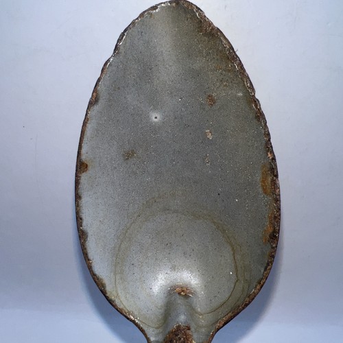 Two Antique Very Large 12” and 14” Metal Serving Wall Hanging Spoons - Picture 9 of 14