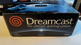 Sega Dreamcast White System Console Opened Box With Sealed Games Tested Rare