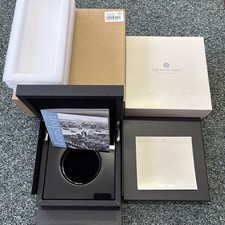 2022 The Royal Mint City Views London Silver Proof 5oz Box & COA - NO COIN