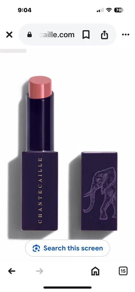 Chantecaille Lip Veil HoneyPot Easy pink nude lipstick new in box - Image 2 of 4