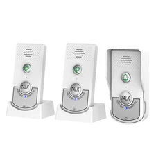 Home Two Way Wireless Voice Intercom Doorbell System with 1000 Meter Range