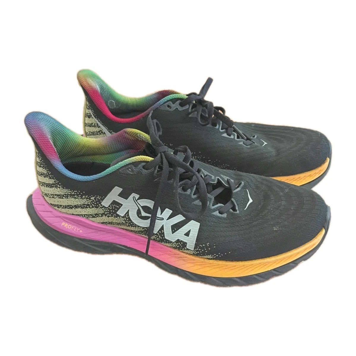 Hoka One One HOKA Mach 5 Black Rainbow for sale | eBay display picture 3