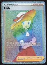 Lady 208/196 Rainbow Rare Pokemon Lost Origin NM on eBay
