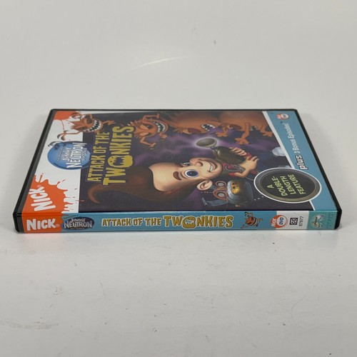Jimmy Neutron Boy Genius Attack of the Twonkies DVD Inserto 2004 Nickelodeon Fuera de existencia - Imagen 4 de 9