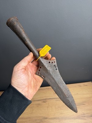 Ancient Battle Spear Iron Kievan Rus Viking Era  Medieval Iron Spear Collectible
