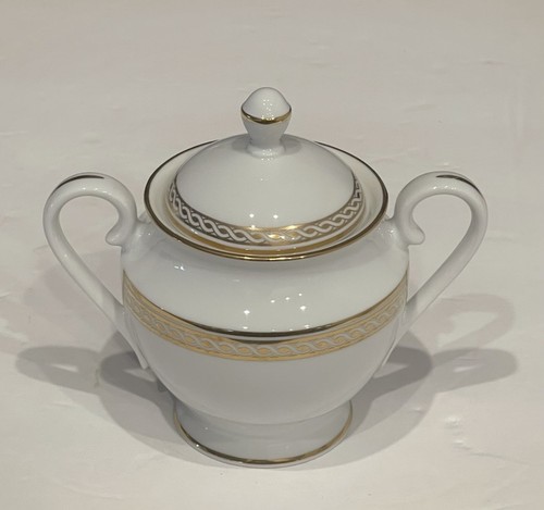 Wedgwood GRANVILLE EMBASSY COLLECTION SUGAR BOWL w/LID AND CREAMER SET MINT - Picture 8 of 12