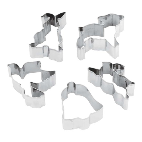 Coupeur Biscotti Pâques 5pz 8x8 CM Acier Inoxydable - Paderno - Formes Paques - Bild 2 von 4