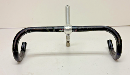 Vintage Cinelli Solida Sub 200 44cm Drop Bar & Nitto Technomic 120mm Quill Stem - Picture 1 of 8