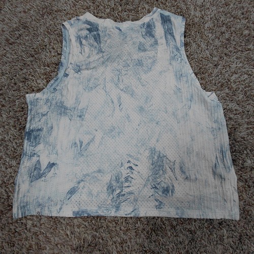 Canotta Lululemon Train To Be donna XS lavaggio gesso bianco luna elasticizzata yoga palestra - Foto 2 di 6