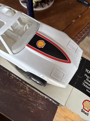 Aceite con caja Chevy Corvette Su2000 Shell blanco vintage años 80 usado - Imagen 4 de 6
