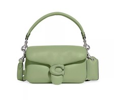 Coach Pillow Tabby Women's Shoulder Bag, Medium - Green (C3880)