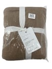 Pottery Barn Everyday Linen Comfort Quilted Sham_Standard_Bronze_NWT_TL