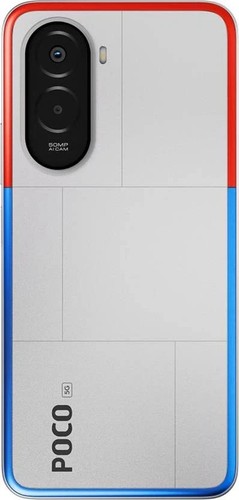 POCO M7 Plus 5G (Chrome Silver, 8GB RAM 128GB) Snapdragon 6s Gen 3 5G - Foto 3 di 6