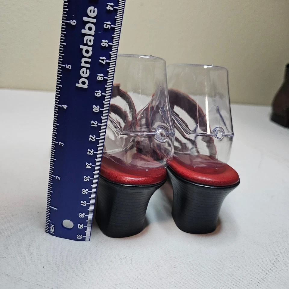 Zapatillas Munro Rojo 8.5M Patente Slipon Cómodas Tacón Bloque Ligeras ComfortTravel Foto 4 de 4