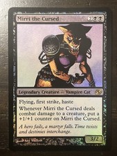 Mirri the Cursed - Foil Planar Chaos Magic mtg Light Play, English x1