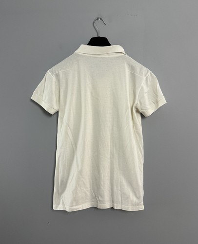 Herren Dior Homme Poloshirt Kurzarm Weiß Small Logo Größe S - Bild 9 von 9