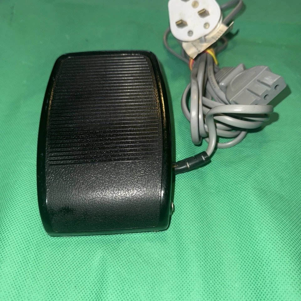 Brother Model F Sewing Machine Foot Pedal Controller Black Genuine - Image 2 of 4